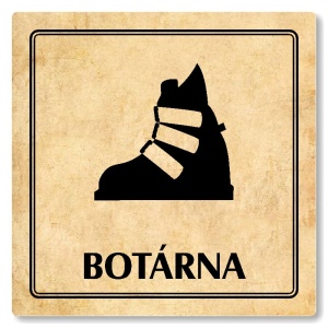 Botárna, 100x100mm, pergamen, Utah